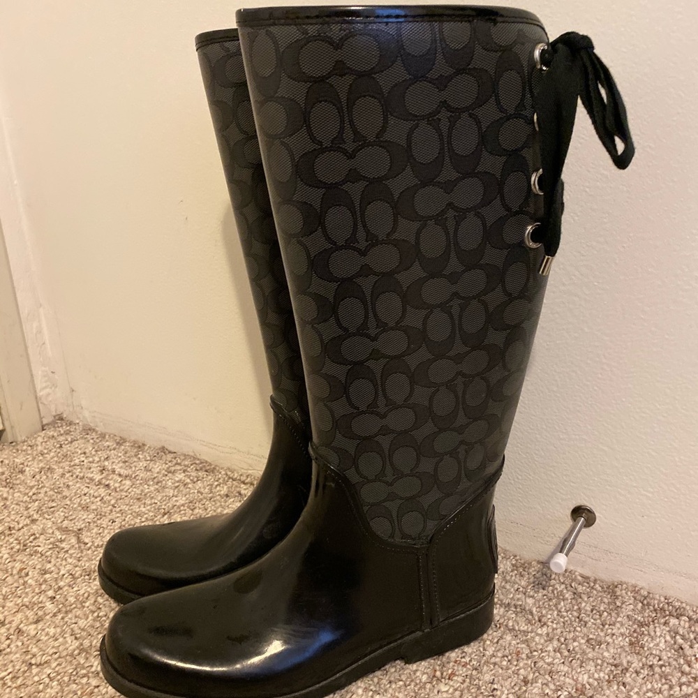 Coach Rainboots